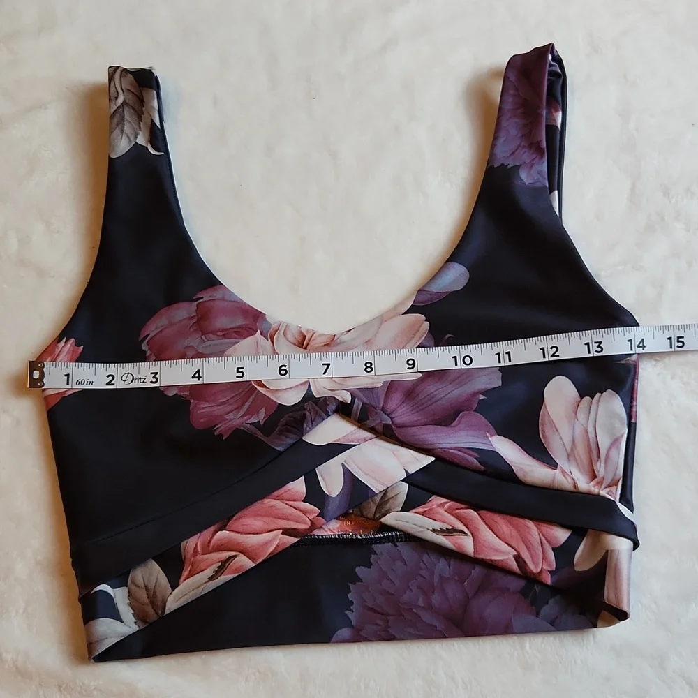 Celestine, Women's, Activewear Yoga Gym Floral Sports Bra